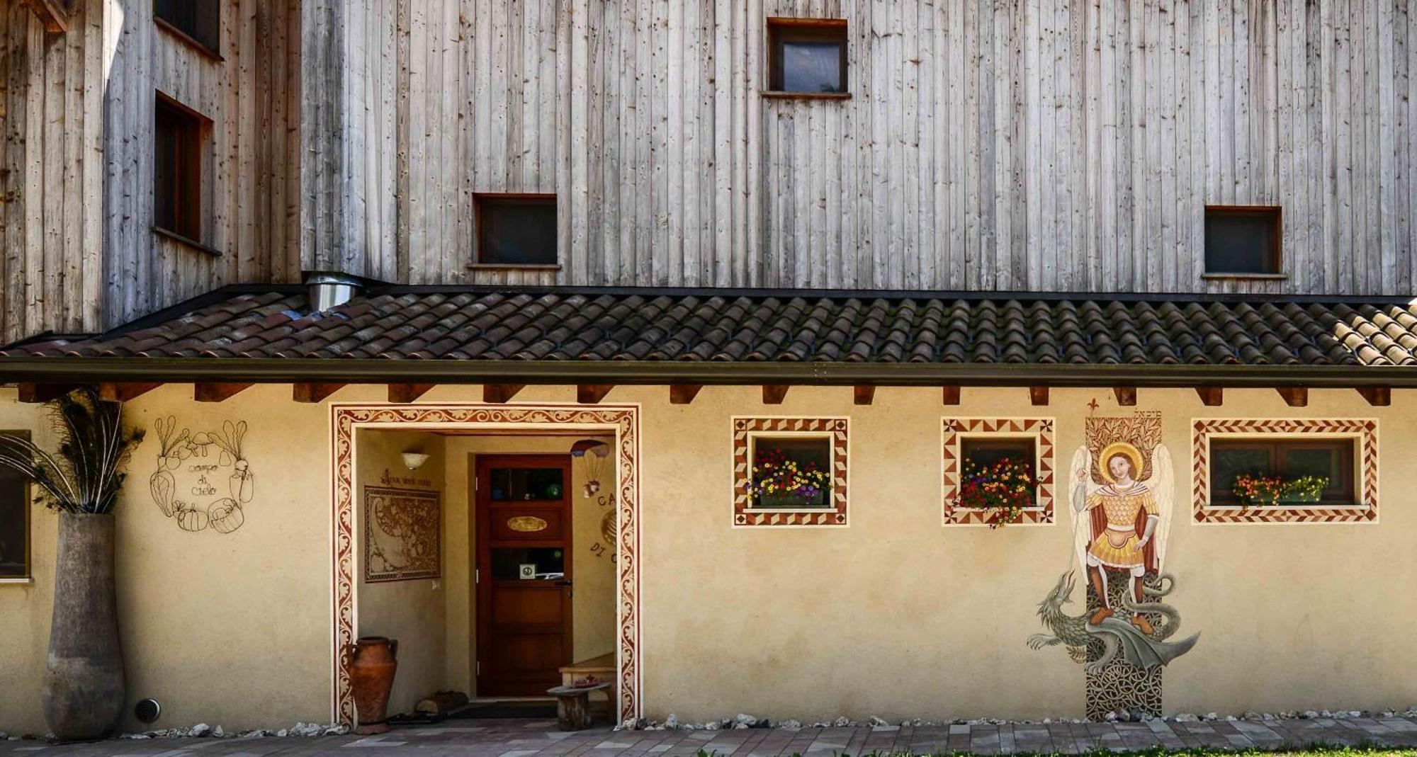 Bioagriturismo Vegan Campo Di Cielo Cesiomaggiore 外观 照片